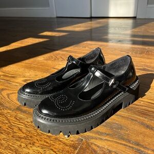 Bibi Lou Black Mary Janes